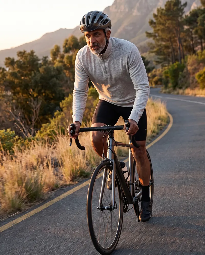 The Quarter Zip: Sunrise ride, 06:00